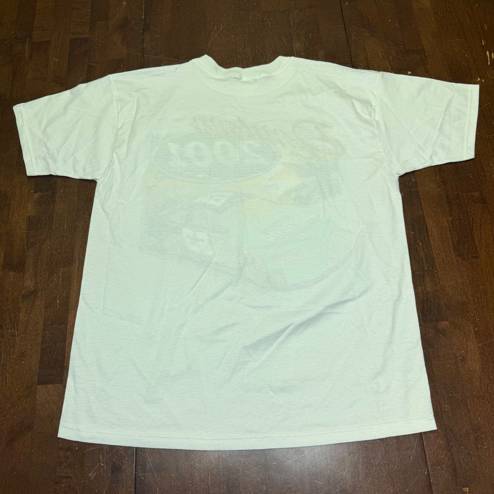 Vtg Daytona 2001 Racing Fruit of the Loom T-Shirt Mens XL White Graphic Car #63 - Picture 6 of 6